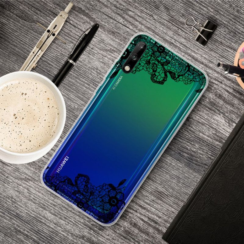 Hoesje voor Huawei P40 Lite E / Y7p Fijn Kant