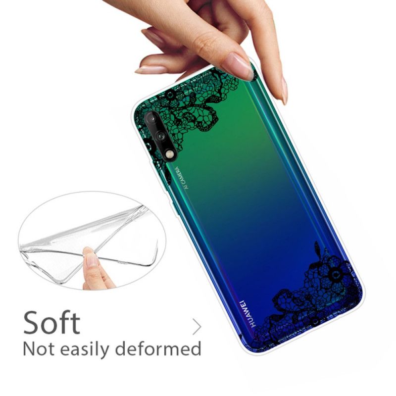 Hoesje voor Huawei P40 Lite E / Y7p Fijn Kant