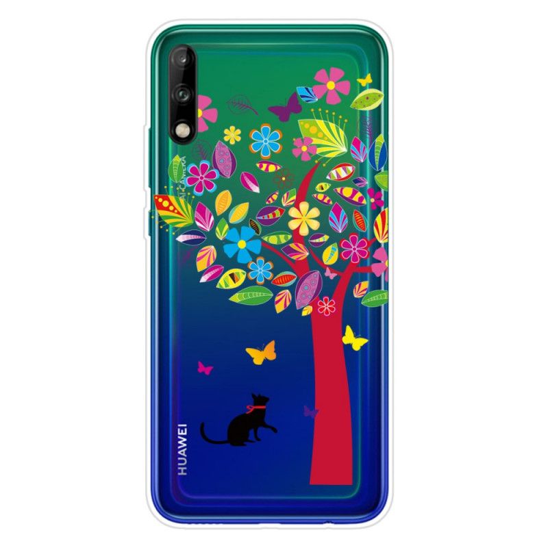 Hoesje voor Huawei P40 Lite E / Y7p Kat Onder De Boom