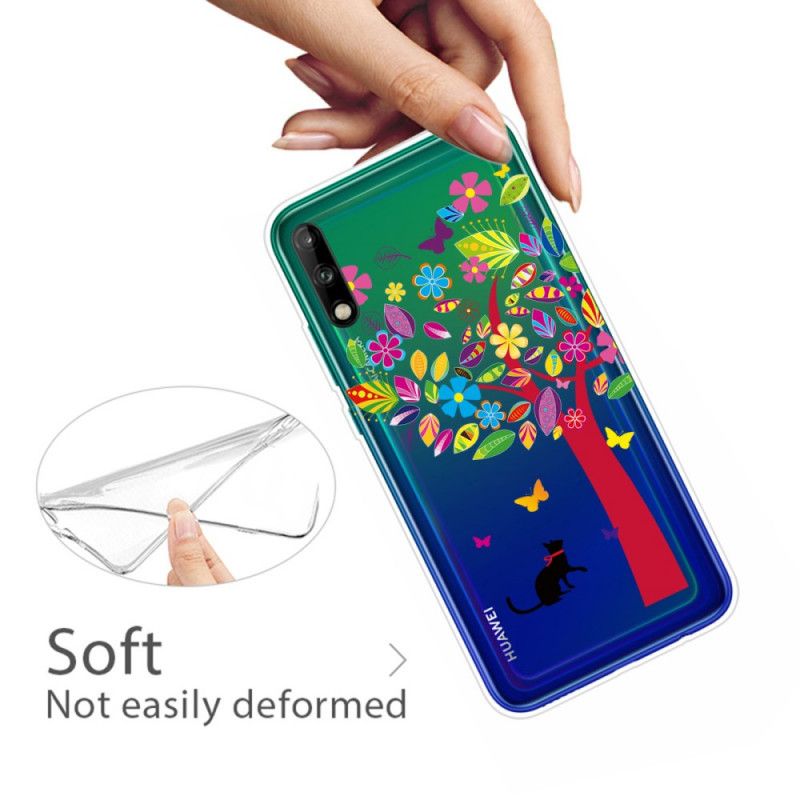 Hoesje voor Huawei P40 Lite E / Y7p Kat Onder De Boom