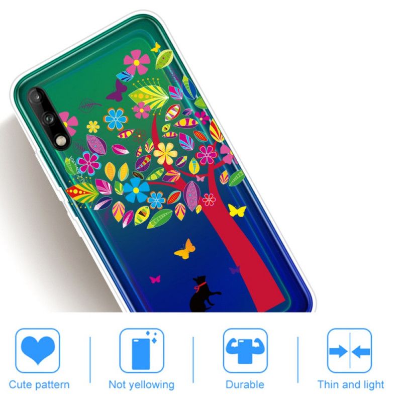 Hoesje voor Huawei P40 Lite E / Y7p Kat Onder De Boom