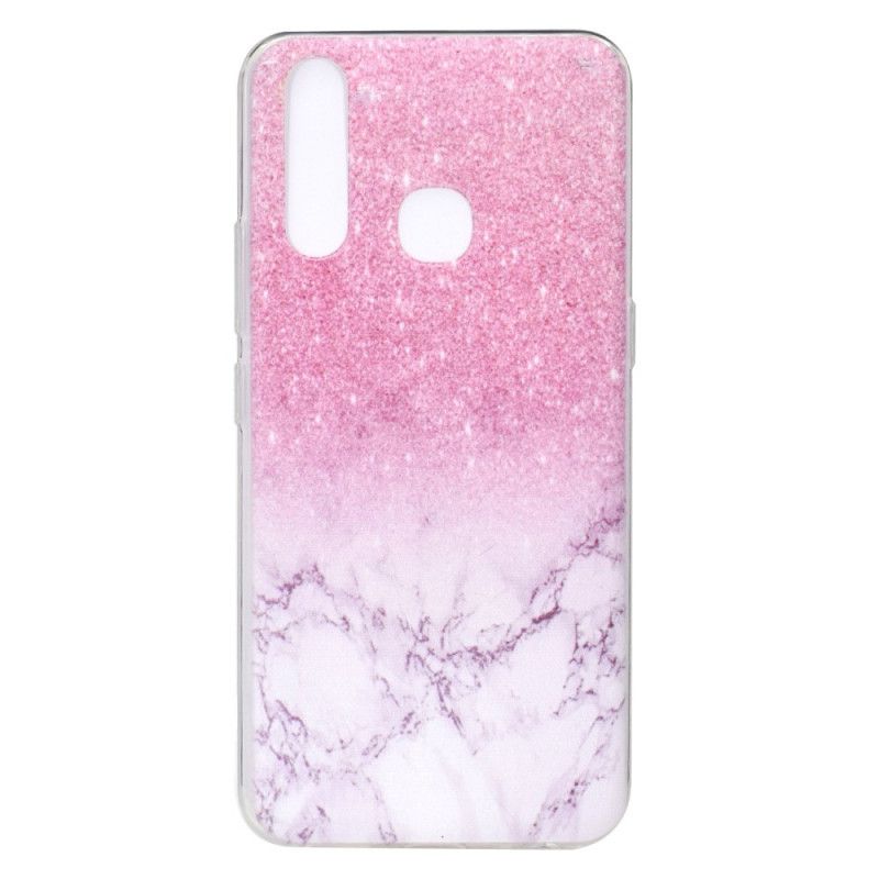 Hoesje voor Huawei P40 Lite E / Y7p Marmer