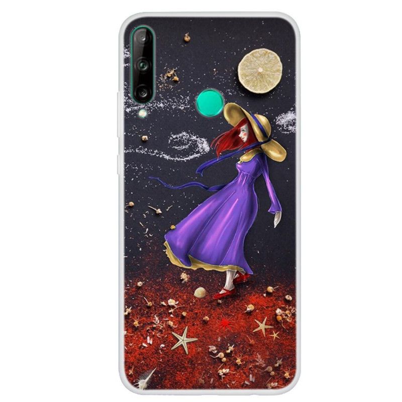 Hoesje voor Huawei P40 Lite E / Y7p Vrouw In De Zee