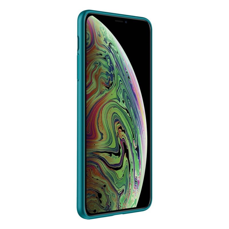 Cover Hoesje iPhone X Oranje Zwart Telefoonhoesje Kleur Leerstijl