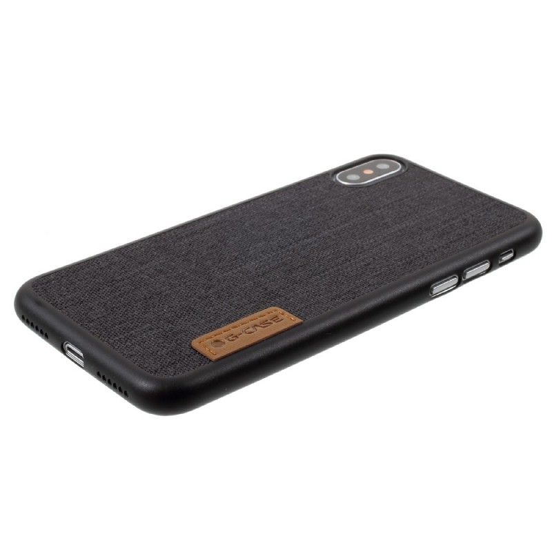 Hoesje iPhone X G-Case Stof