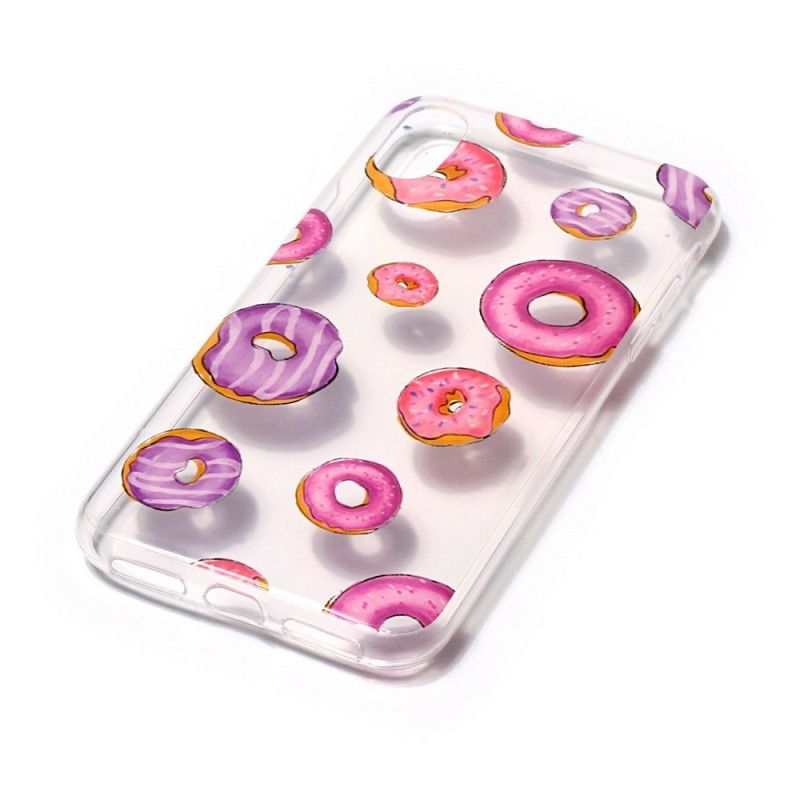 Hoesje iPhone X Transparante Donutventilator