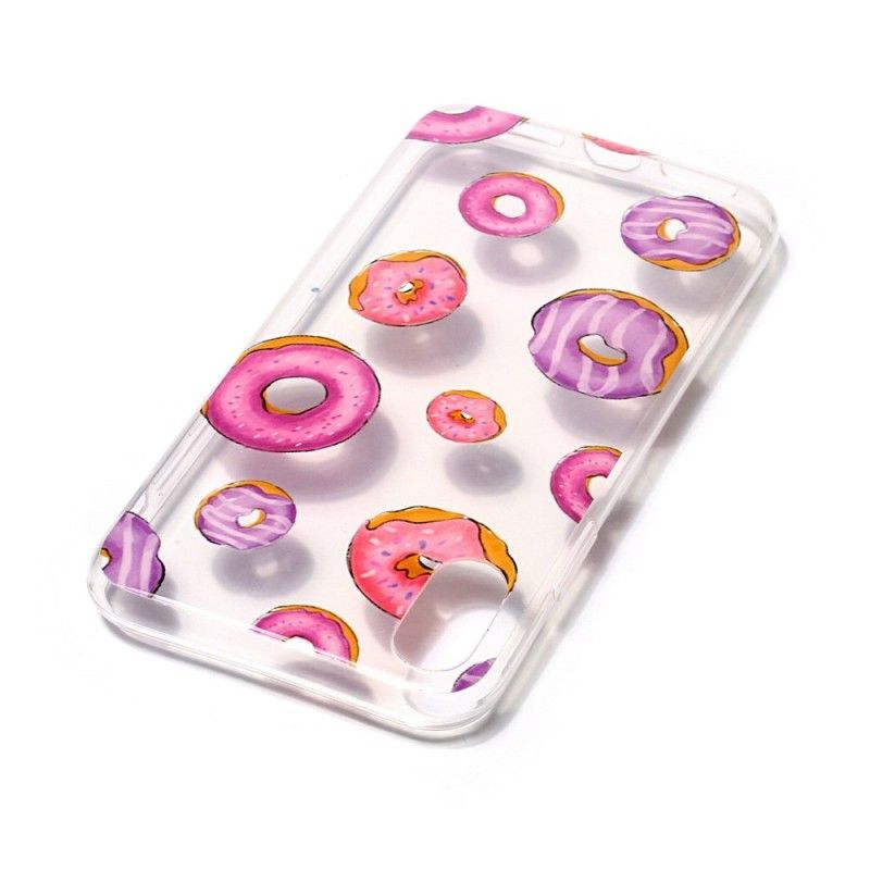 Hoesje iPhone X Transparante Donutventilator