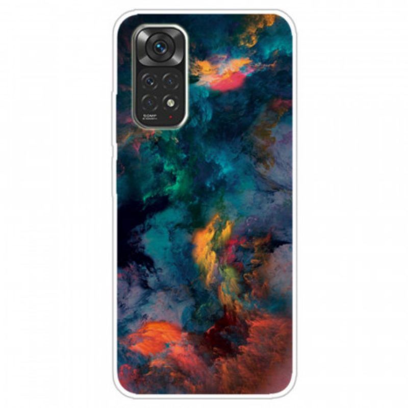 Hoesje voor Xiaomi Redmi Note 11 / 11S Kleurrijke Wolken