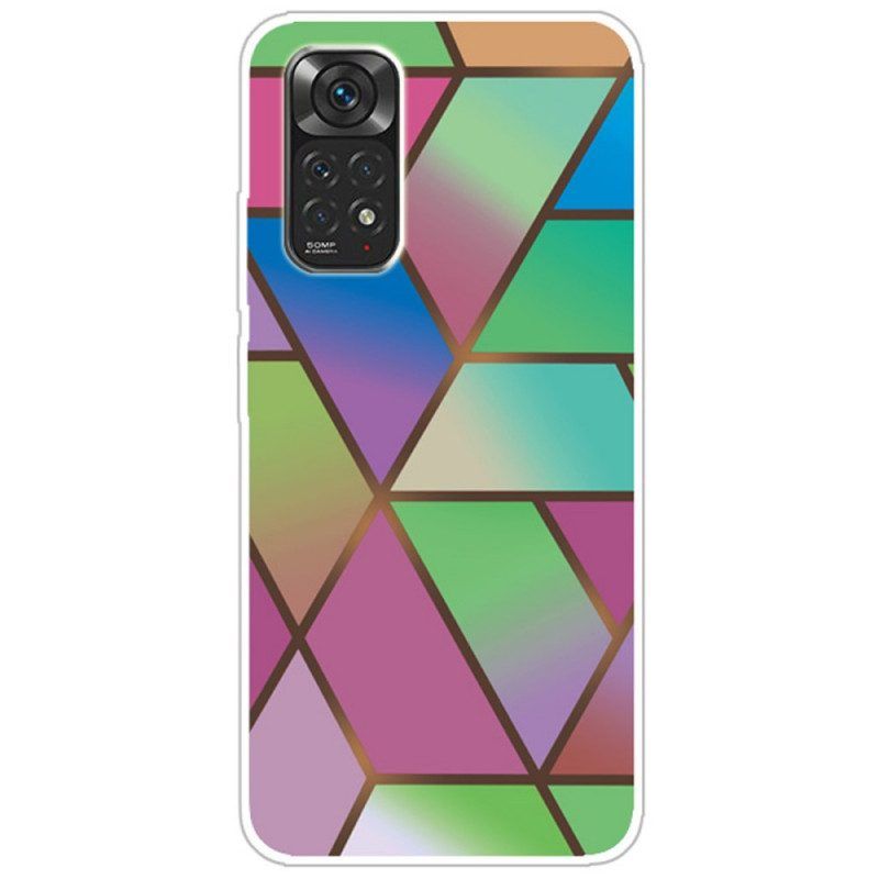 Hoesje voor Xiaomi Redmi Note 11 / 11S Marmeren Figuren