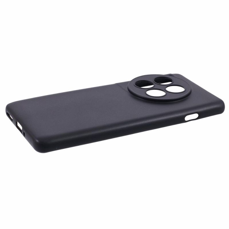 Case Hoesje Oneplus 12 5g Telefoonhoesje Zwart Siliconen