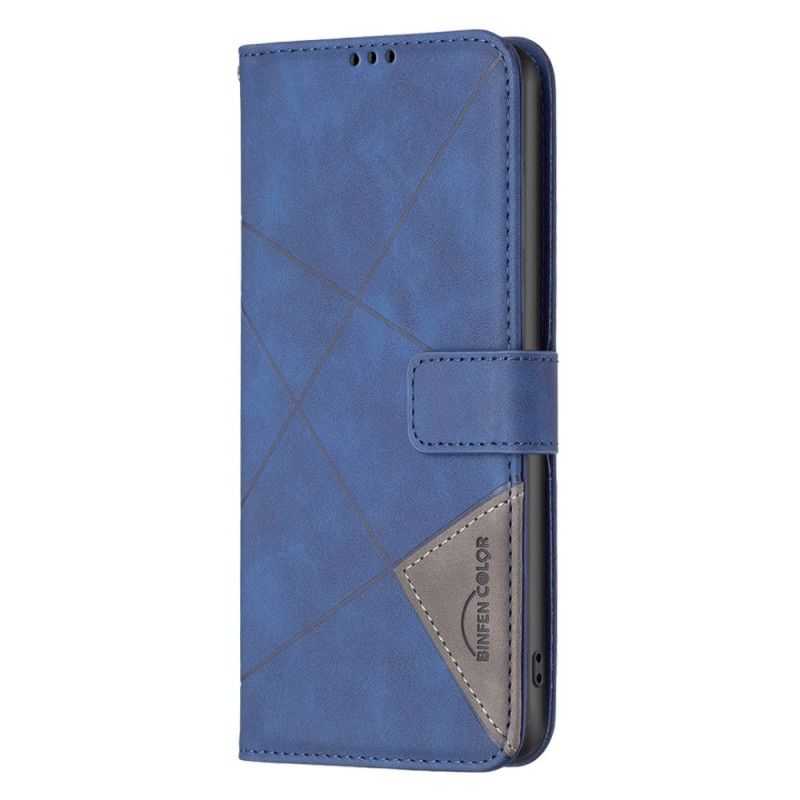 Folio-hoesje Oneplus 12 5g Telefoonhoesje Binfen Kleur Geometrisch Patroon