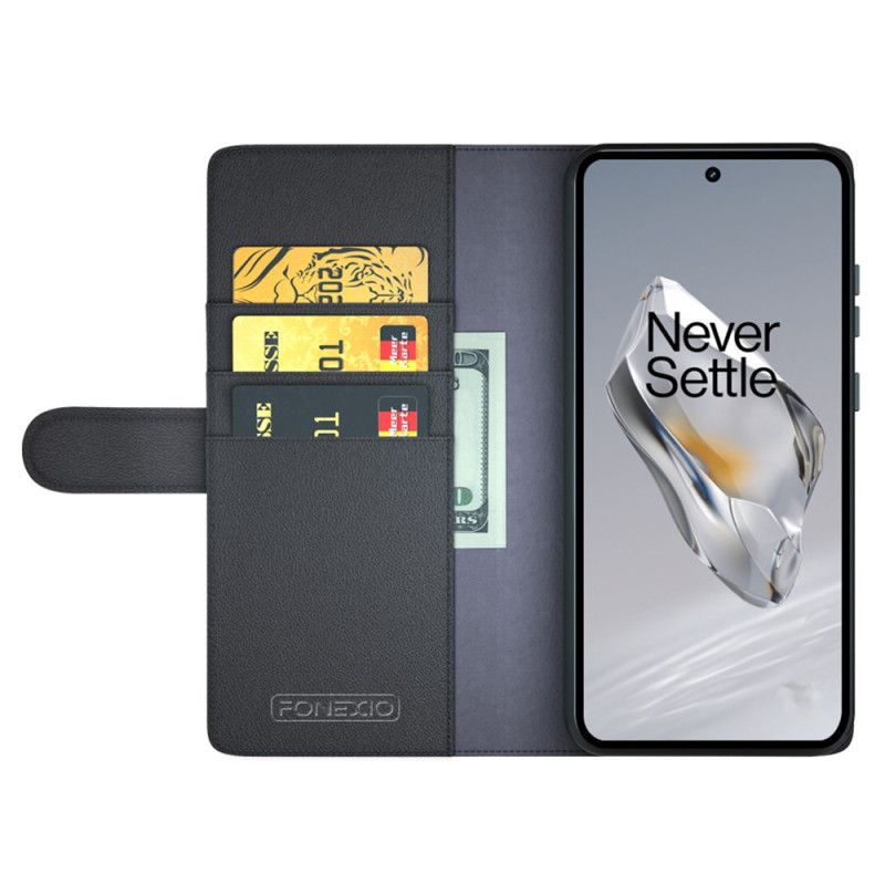 Leren Hoesje Oneplus 12 5g Leer Bescherming Hoesje