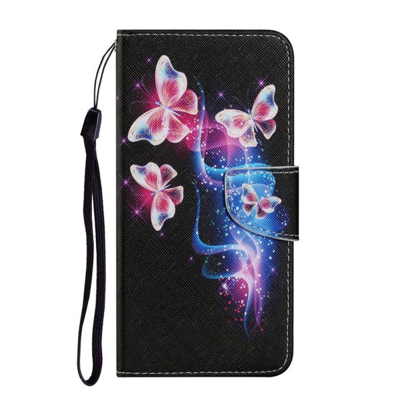 Flip Case voor Samsung Galaxy S22 Plus 5G Magische Vlinders