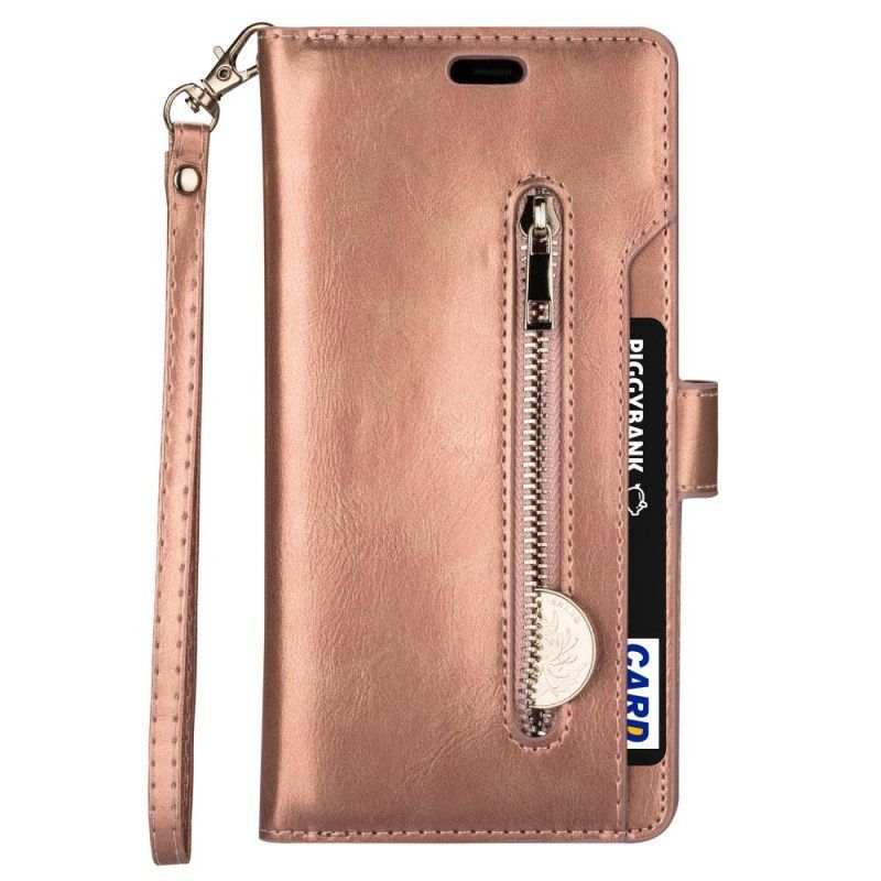 Folio-hoesje voor Samsung Galaxy S22 Plus 5G Portemonnee & Lanyard