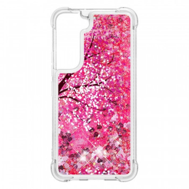 Hoesje voor Samsung Galaxy S22 Plus 5G Glitter Boom