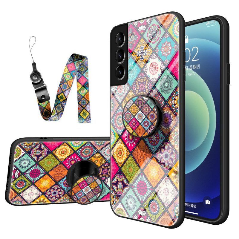 Hoesje voor Samsung Galaxy S22 Plus 5G Lapwerk Magnetische Houder