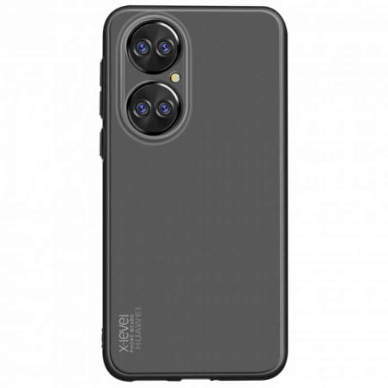 Case Hoesje Huawei P50 Pro Telefoonhoesje X-level Mat Met Lanyard