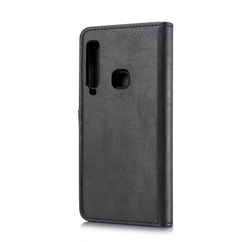 Cover Folio-hoesje Samsung Galaxy A9 Grijs Zwart Telefoonhoesje Dg. Afneembare Ming