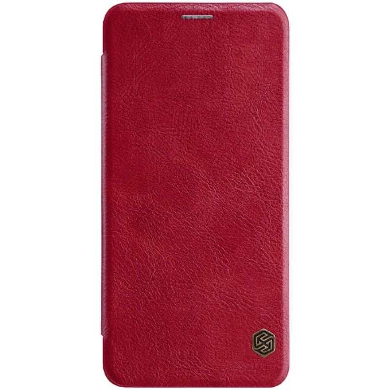 Folio-hoesje Samsung Galaxy A9 Rood Nillkin Qin-Reeks