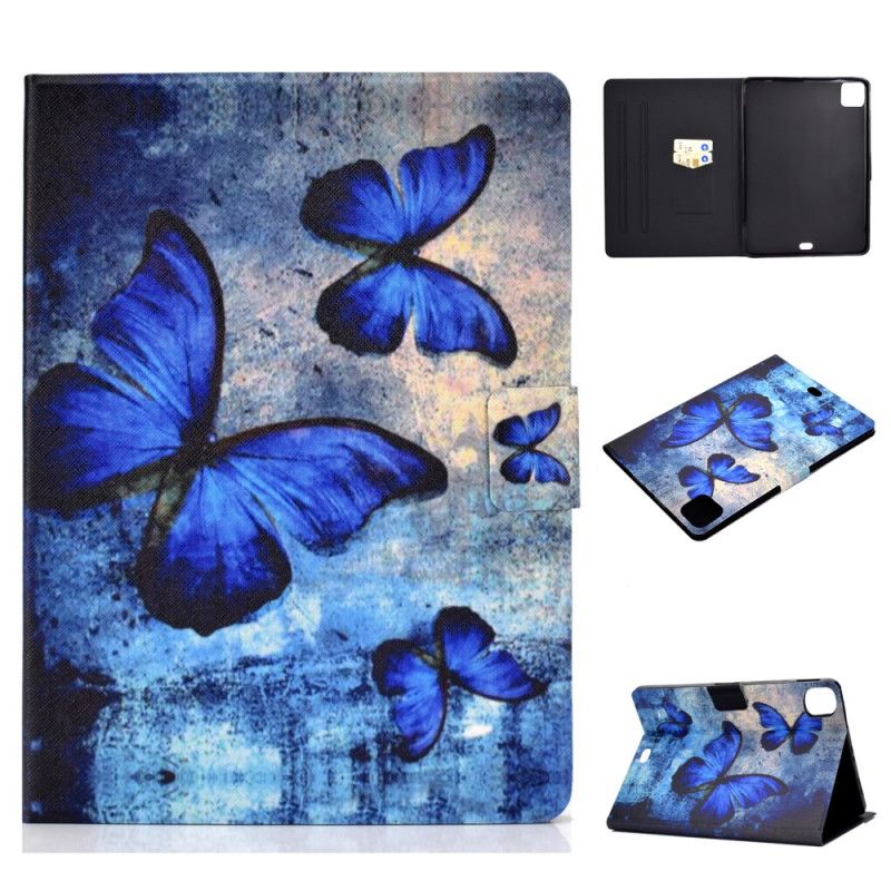 Blauwe Vlinders Air Ipad Hoes