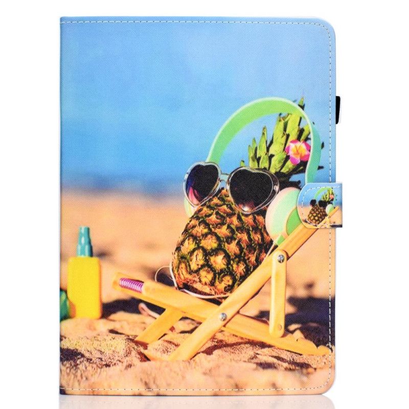 Cover Folio-hoesje iPad Air 10.9" (2020) Telefoonhoesje Strandananas