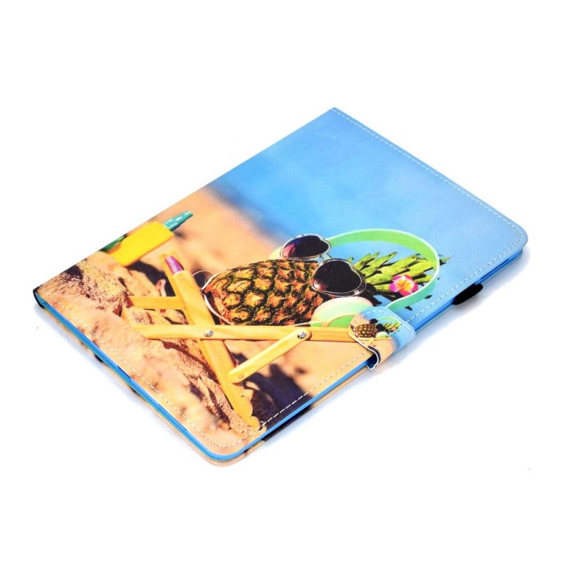 Cover Folio-hoesje iPad Air 10.9" (2020) Telefoonhoesje Strandananas