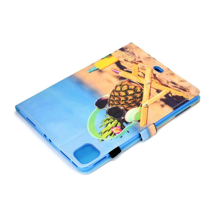 Cover Folio-hoesje iPad Air 10.9" (2020) Telefoonhoesje Strandananas