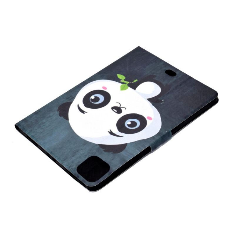 Leren Hoesje voor iPad Air 10.9" (2020) Babypanda