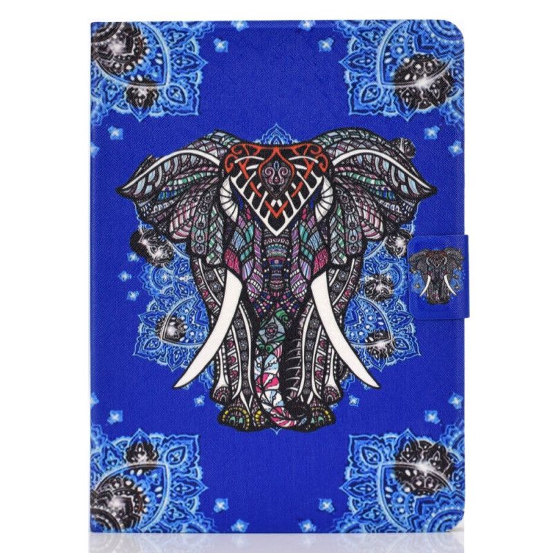 Leren Hoesje voor iPad Air 10.9" (2020) Olifantenmandala