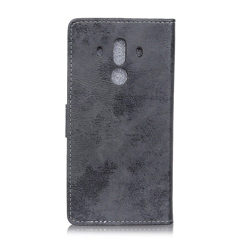 Bescherming Hoesje Huawei Mate 10 Pro Bruin Vintage Leereffect