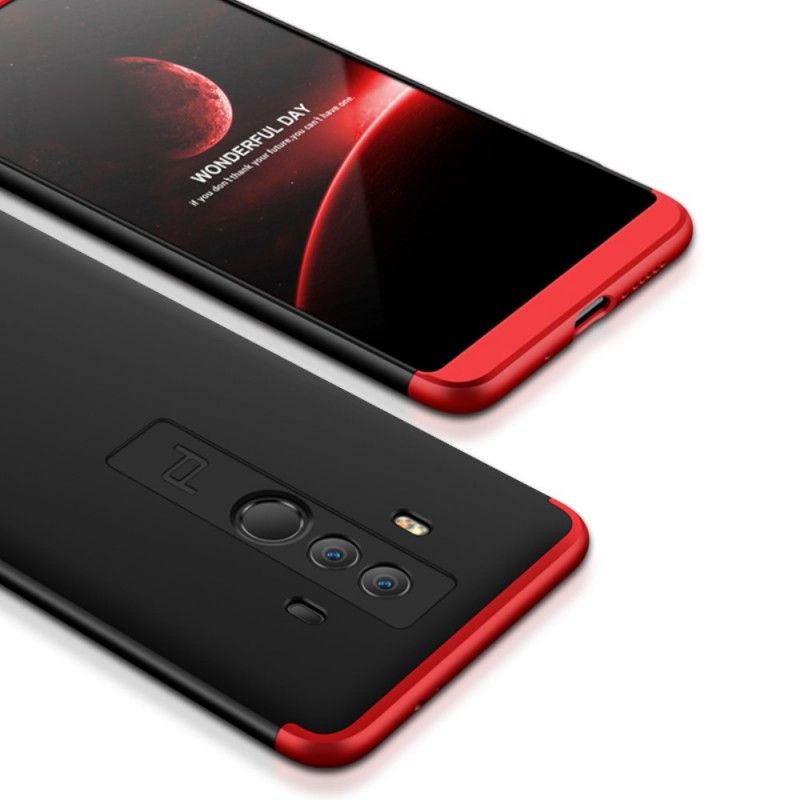 Hoesje Huawei Mate 10 Pro Donkerblauw Rood Afneembare Gkk