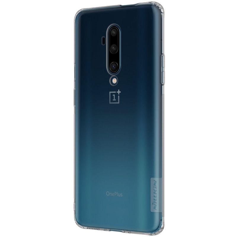 Hoesje OnePlus 7T Pro Transparant Grijs Transparant Nillkin