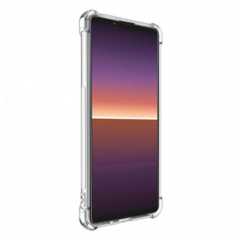 Hoesje Sony Xperia 1 Iii Transparant Met Imak Screen Film