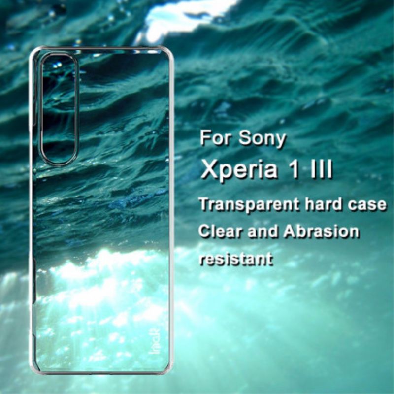 Hoesje Voor Sony Xperia 1 Iii Imak Transparant Kristal