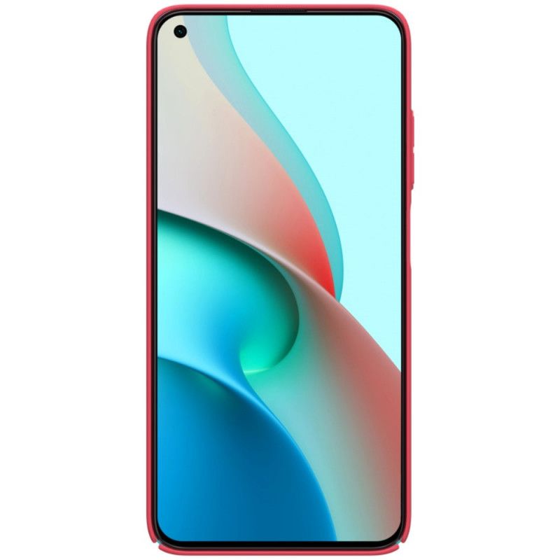 Hoesje Xiaomi Redmi Note 9 5G / Note 9T 5G Wit Zwart Stijve Frosted Nillkin