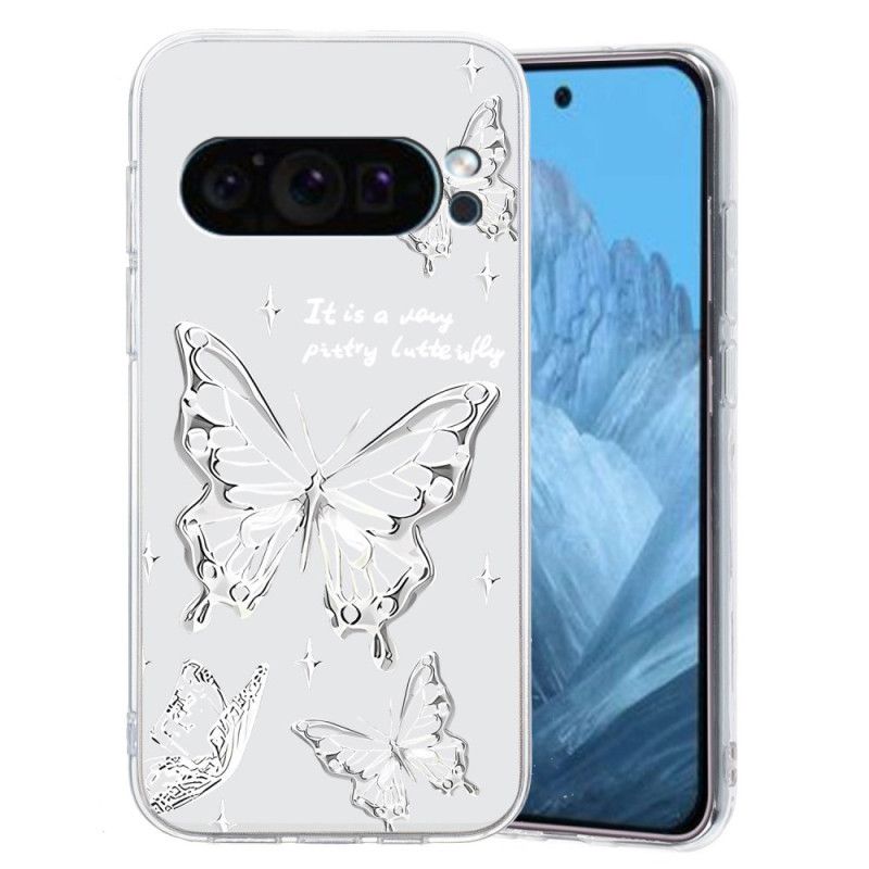 Cover Hoesje Google Pixel 9 Telefoonhoesje Vlinders