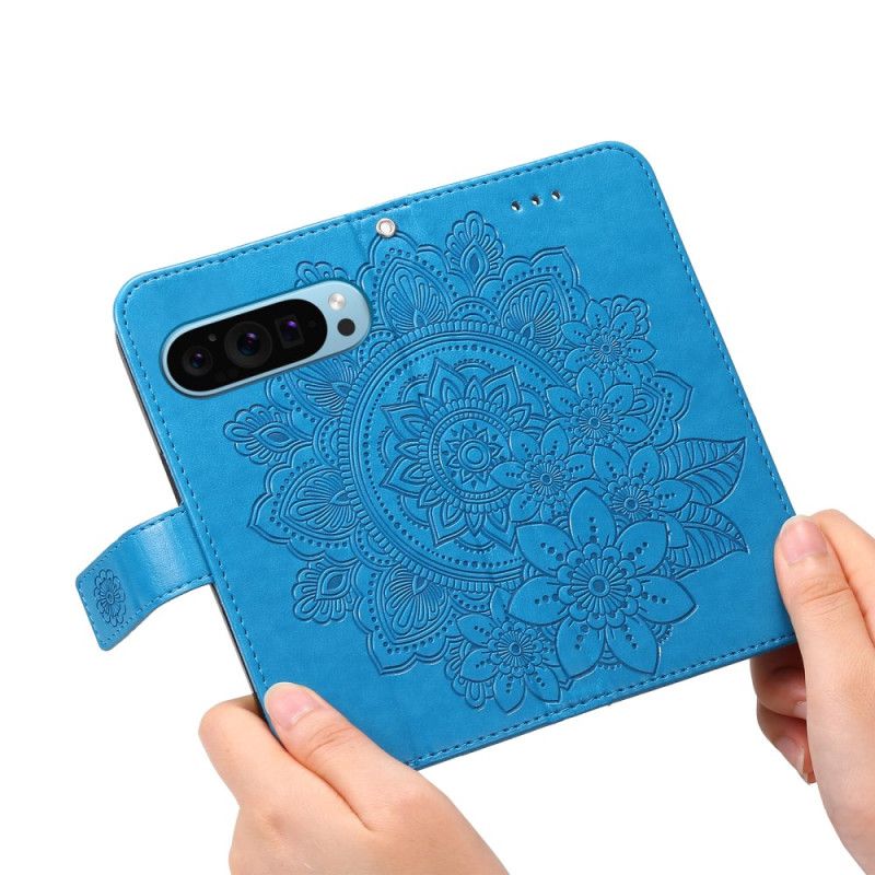 Folio-hoesje Google Pixel 9 Telefoonhoesje Imoression Mandala Met Bandje