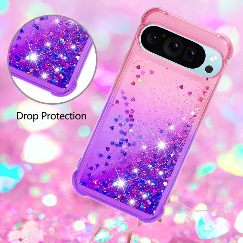 Hoesje Google Pixel 9 Glitterverloop Bescherming Hoesje