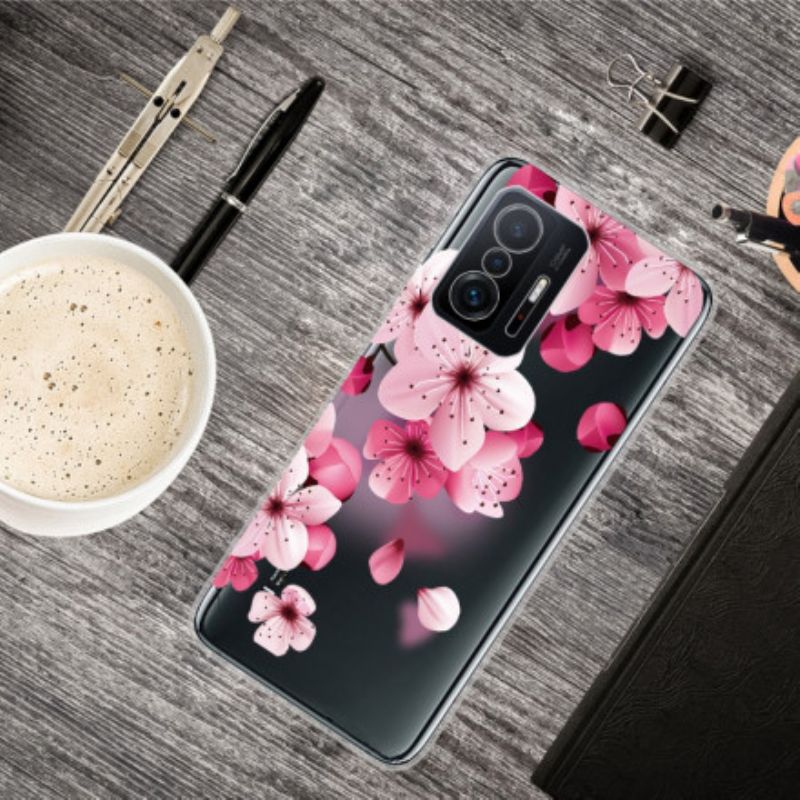 Case Hoesje Xiaomi Mi 11t / 11t Pro Telefoonhoesje Bloemen Premium