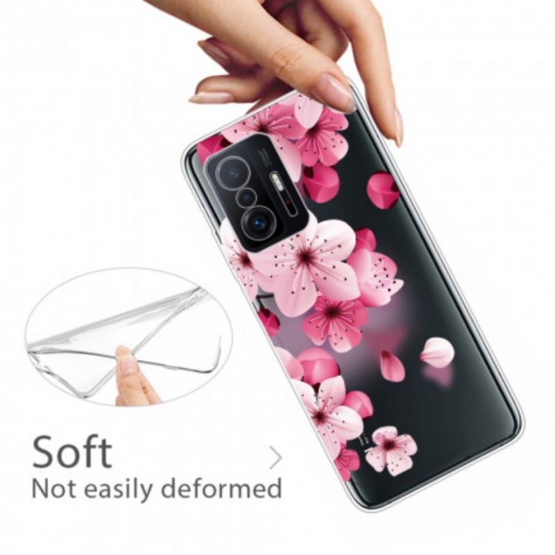 Case Hoesje Xiaomi Mi 11t / 11t Pro Telefoonhoesje Bloemen Premium