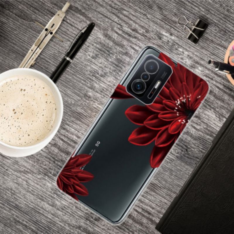 Case Hoesje Xiaomi Mi 11t / 11t Pro Telefoonhoesje Wilde Bloemen