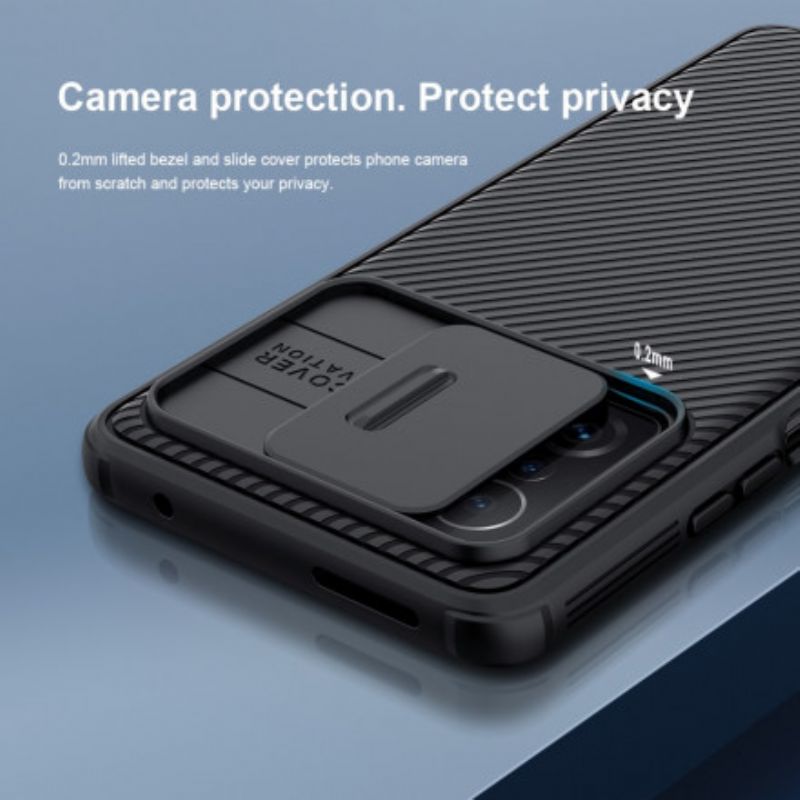 Cover Hoesje Xiaomi Mi 11t / 11t Pro Telefoonhoesje Nokkenschild Nillkin