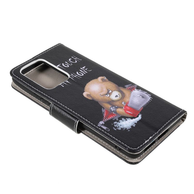 Flip Case Leren Xiaomi Mi 11t / 11t Pro Gevaarlijke Beer