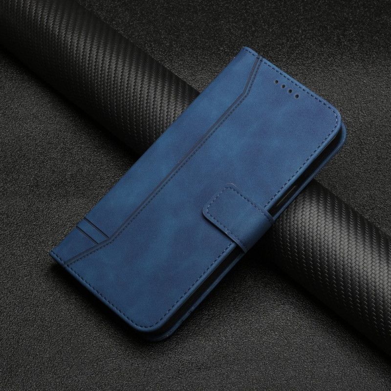 Flip Case Leren Xiaomi Mi 11t / 11t Pro Glimlach Met Lanyard