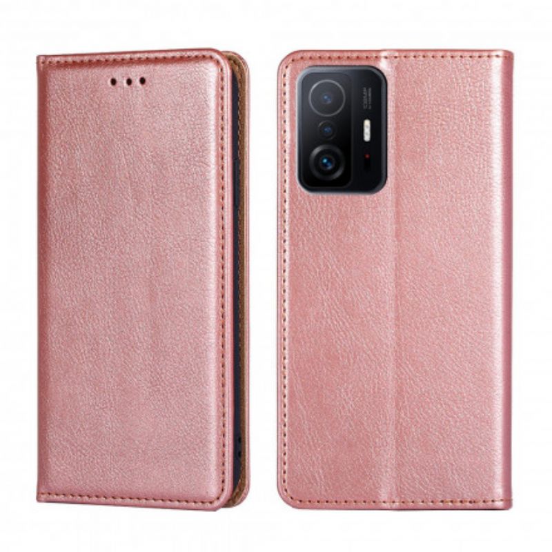 Folio-hoesje Voor Xiaomi Mi 11t / 11t Pro Pure Kleur