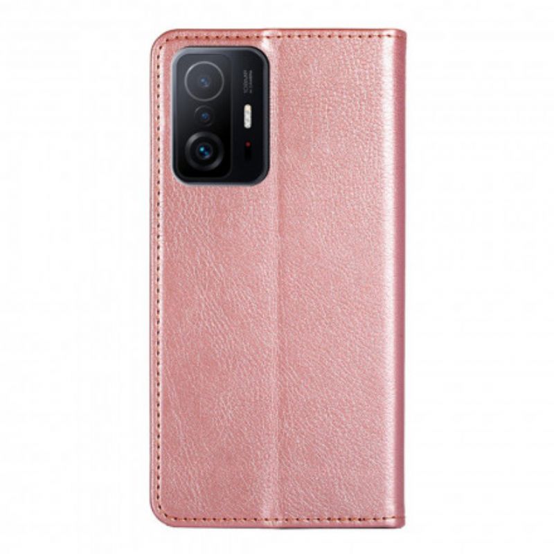 Folio-hoesje Voor Xiaomi Mi 11t / 11t Pro Pure Kleur