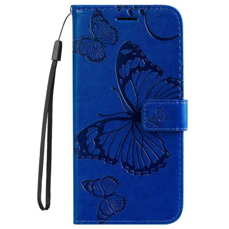 Folio-hoesje Xiaomi Mi 11t / 11t Pro Gigantische Stringvlinders