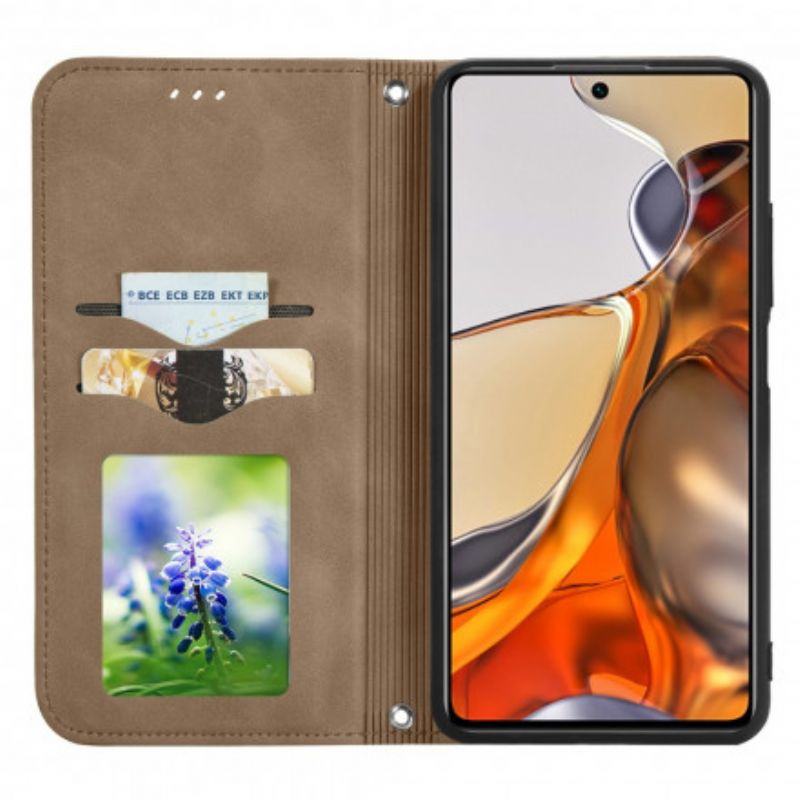 Folio-hoesje Xiaomi Mi 11t / 11t Pro Huid-aanraking