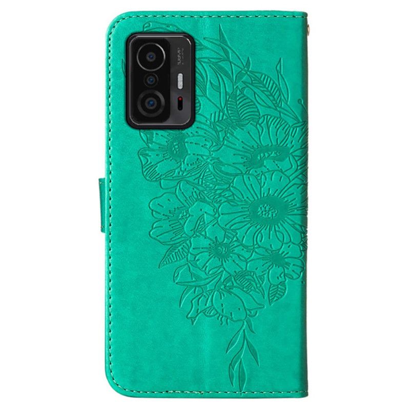 Folio-hoesje Xiaomi Mi 11t / 11t Pro Telefoonhoesje Vlinderontwerp