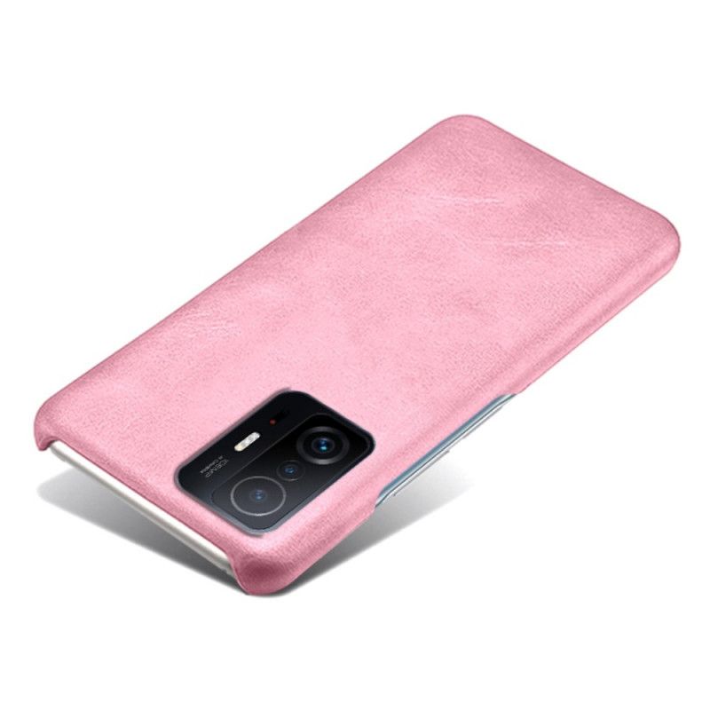 Hoesje Voor Xiaomi Mi 11t / 11t Pro Ledereffect Ksq